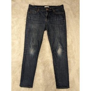 Ann Taylor Loft Made and Loved Modern Skinny 28/6 Stretch Dark Wash